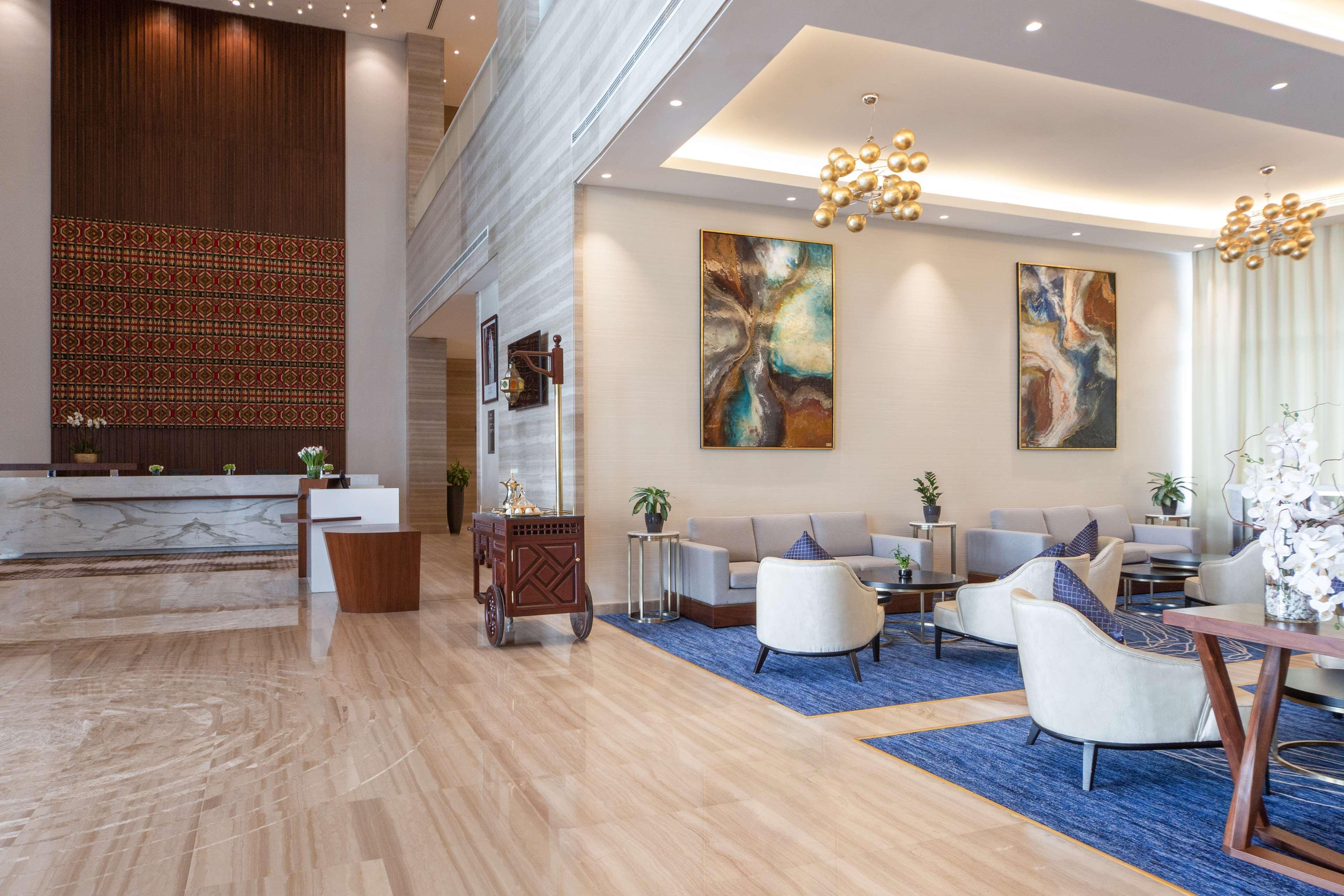 Hotel Dusitd2 Salwa Doha Exterior foto Lobby
