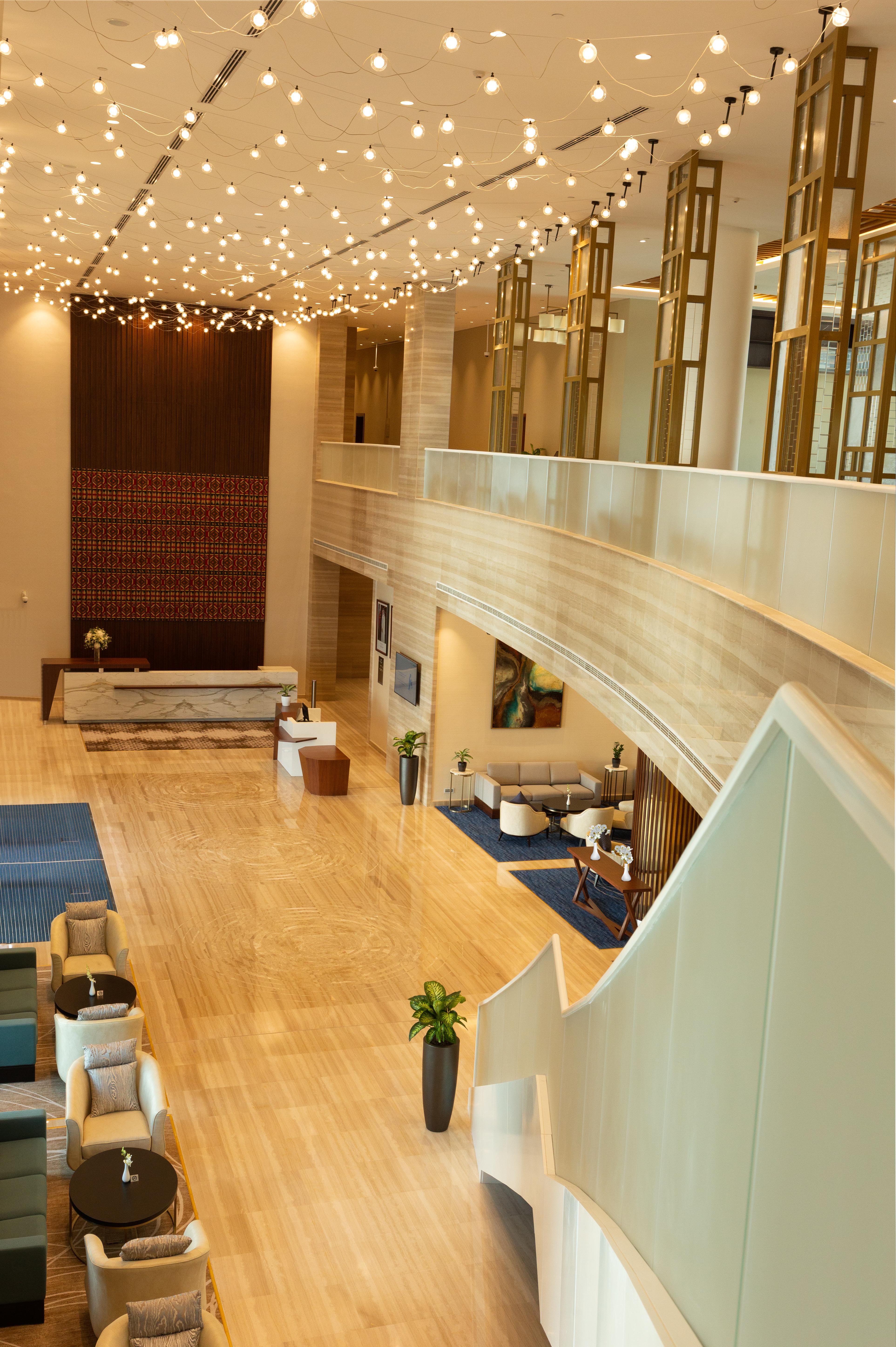 Hotel Dusitd2 Salwa Doha Exterior foto The lobby of the hotel